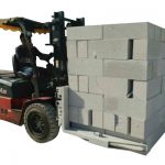 Hidrolik Forklift Beton Tuğla / Blok Kaldırma Kelepçesi