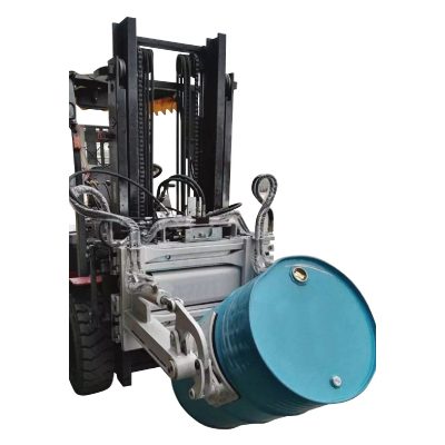 Forkliftler için Hidrolik Forklift 55 Ggallon Davul Kelepçesi