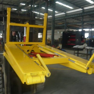 Hidrolik Forklift Çöp Kovası Damperli